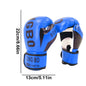 1 Pair Punching Training Workout Fight Exercise Mitts Kids Leather Soft Boxing Mitts Defender for Boxing Kick Boxing Muay Thai
