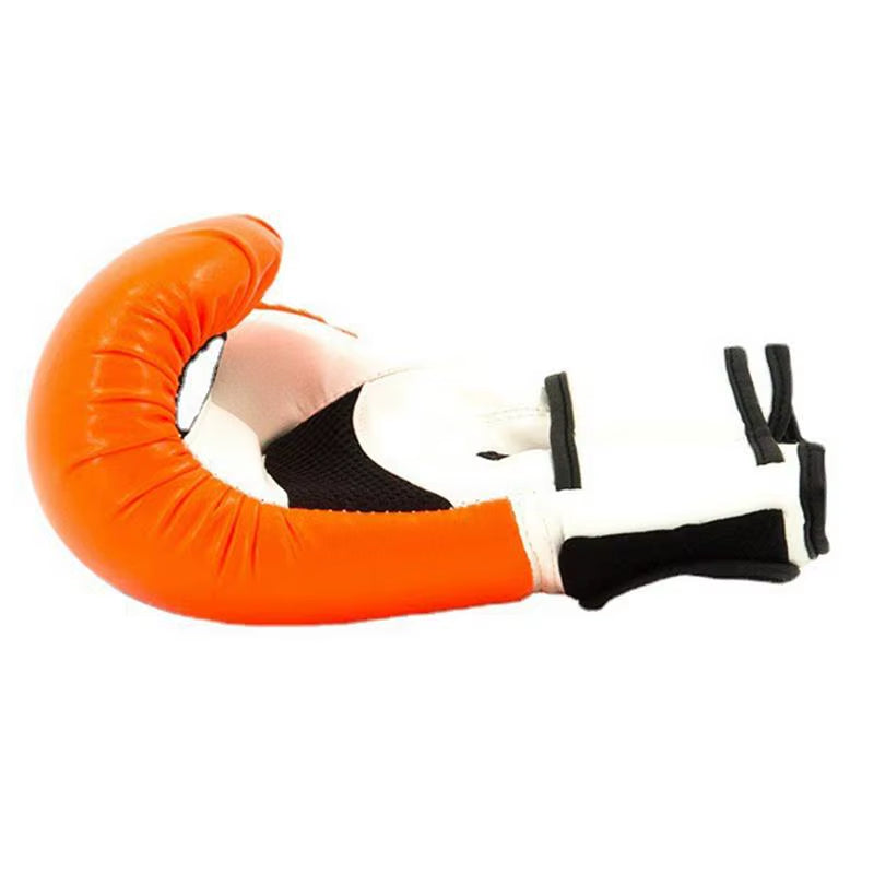 1 Pair Punching Training Workout Fight Exercise Mitts Kids Leather Soft Boxing Mitts Defender for Boxing Kick Boxing Muay Thai