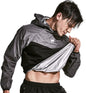 Sauna Suit for Men Sweat Sauna Jacket Pant Gym Workout Sweat Suits