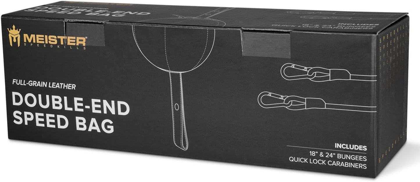 Speedkills Leather Speed Bag with Lightweight Latex Bladder